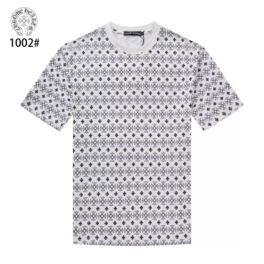 chrome hearts t-shirt manches courtes pour unisexe s_1277160